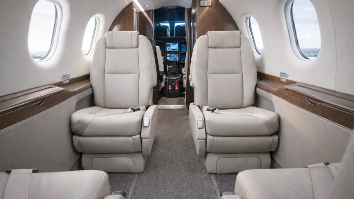 Pilatus PC-12 Jet Interior